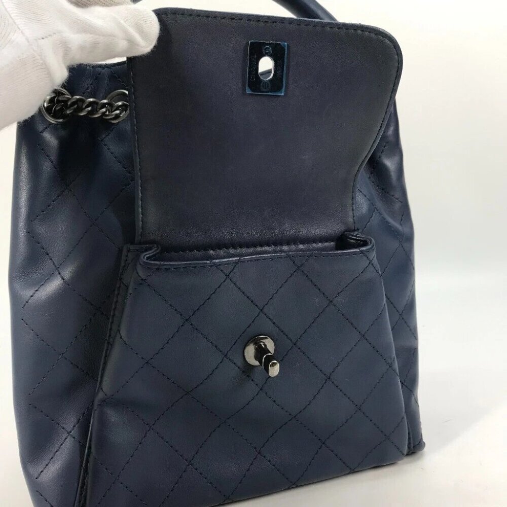 CHANEL Shoulder Matelasse CC CC Mark Chain 3WAY Drawstring Handbag Shoulder Bag - Picture 15 of 15